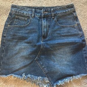Jean skirt